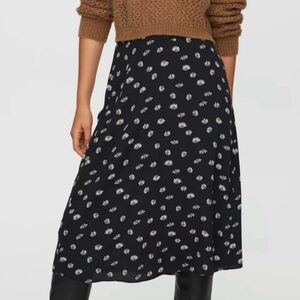 Aritzia Wilfred Floral Midi Skirt